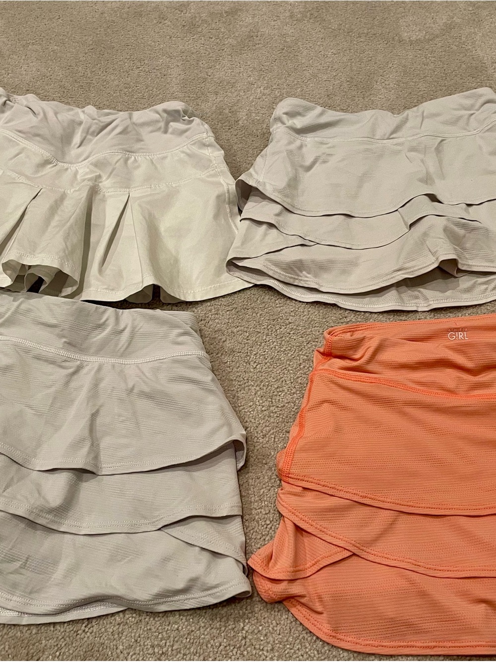 Athleta Girl Skorts Bundle - size M (8-10)
